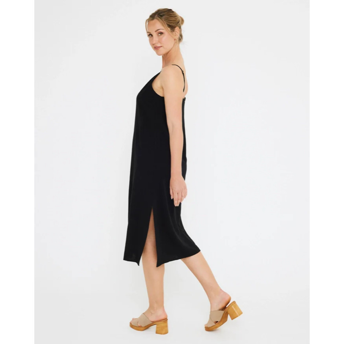 Vestido Midi Negro - Luisa