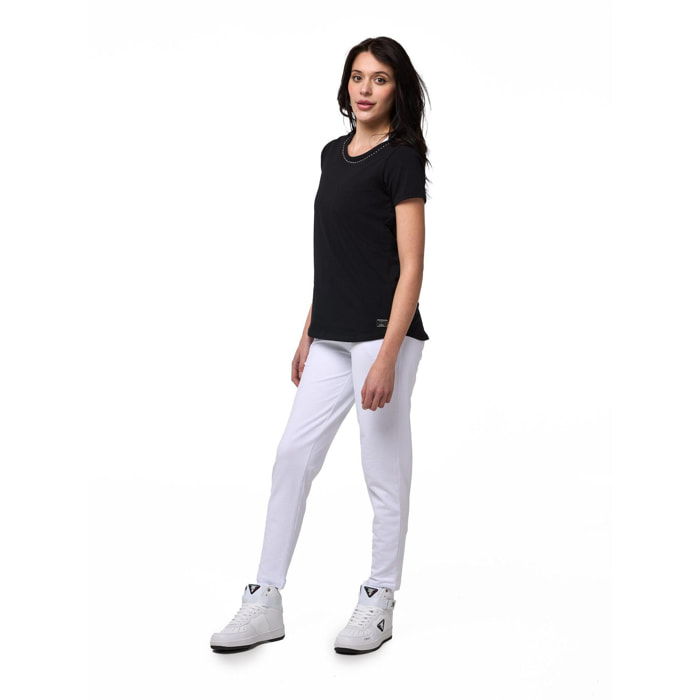 T-shirt da donna a maniche corte Be Glam