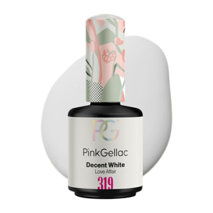 Vernis semi-permanent - 319 Decent White - 15 ml