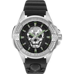 Orologio Philipp Plein THE SKULL Pelle Nero