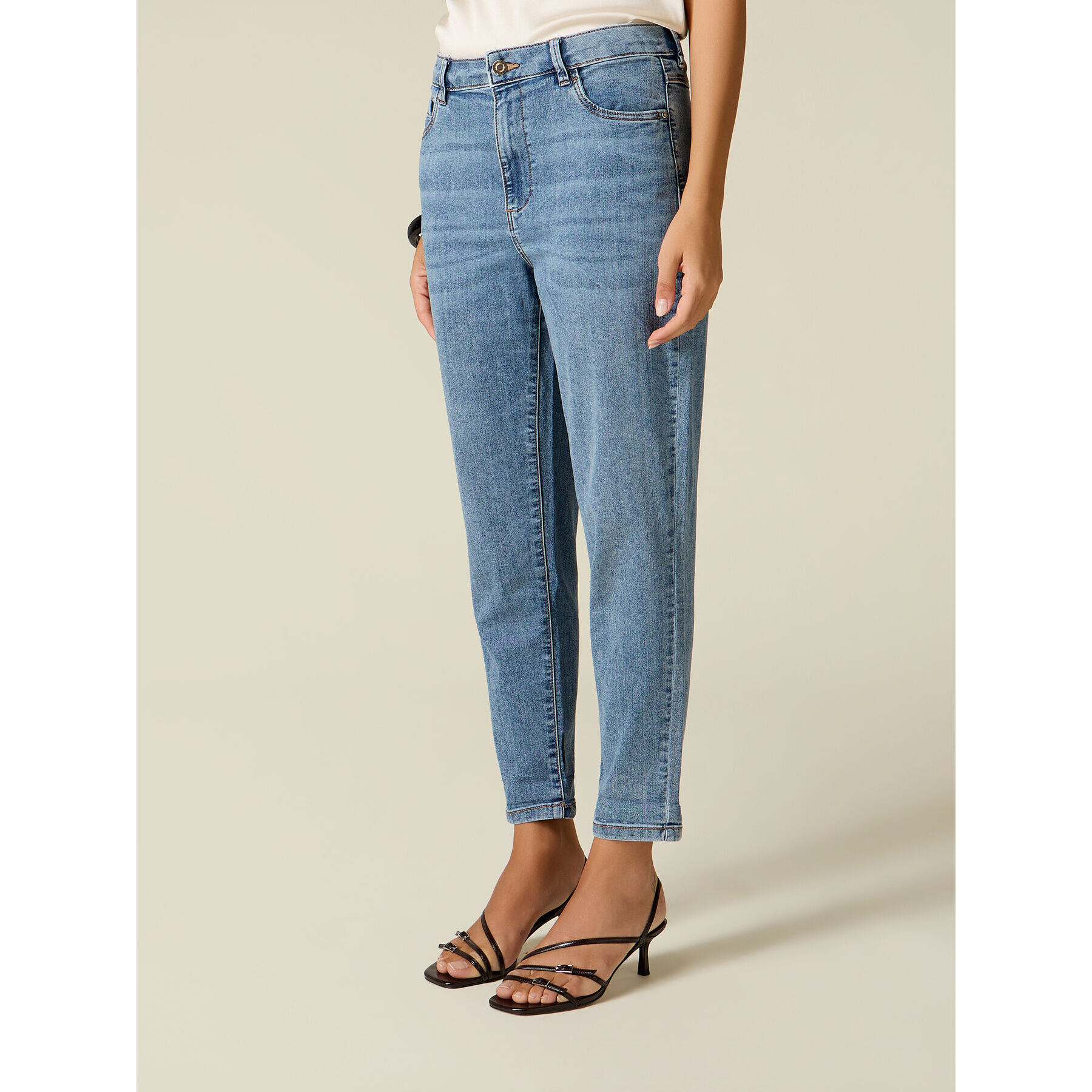 Oltre - Jeans boyslim - Azzurro