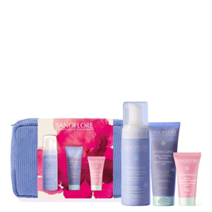 Hydra Ciana - Coffret Mousse Démaquillante 150ml + Gelée Exfoliante 75ml + Baume Rosa Fresca 15 ml