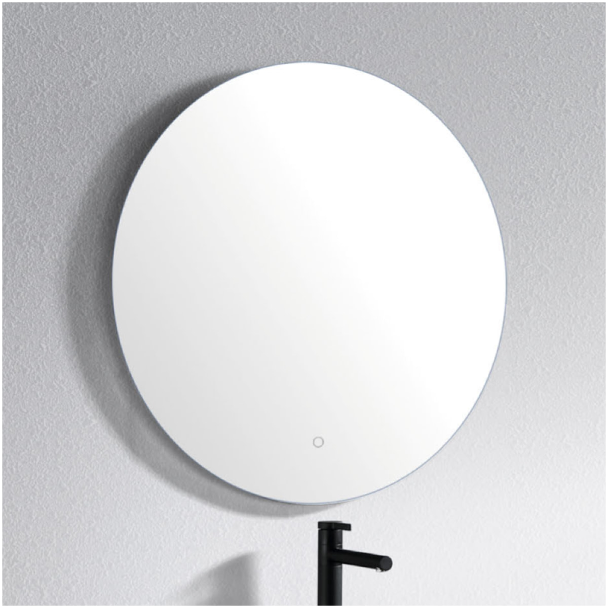 Miroir rond lumineux 80 cm