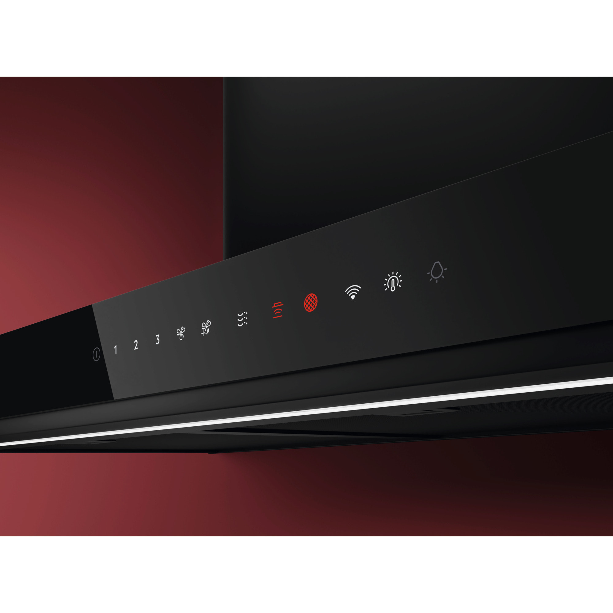 AEG Campana extractora decorativa Serie 8000 AuroraTech de 90 cm GB87D91CB