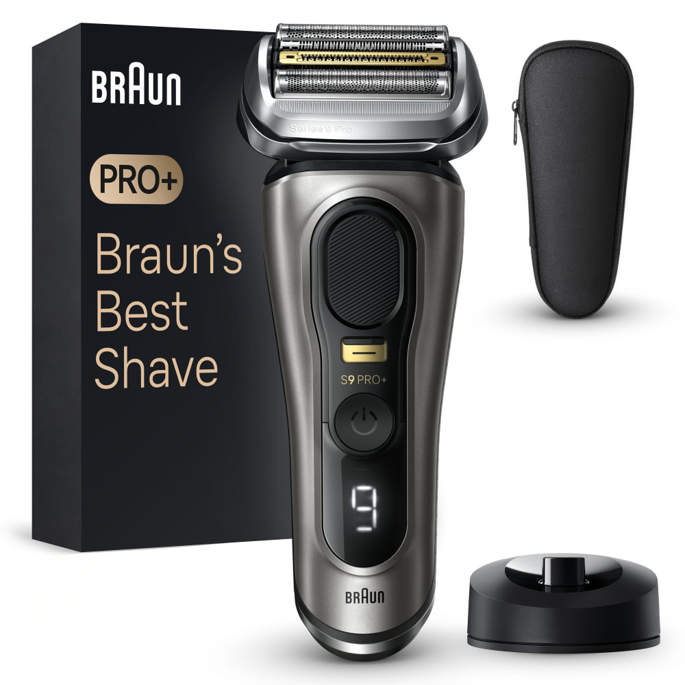 Braun - Rasoir Électrique Series 9 PRO+ 9515s - Avec Base De Recharge - Graphite