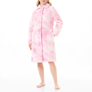 Bata larga rosa