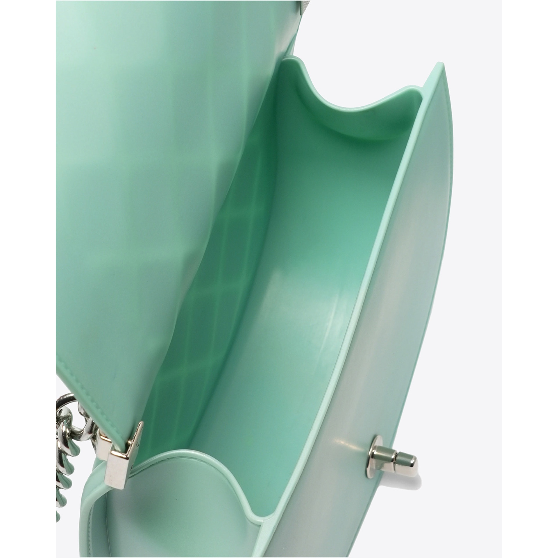 Borsa a mano da donna - Modello False - 100% PVC - 20.5 x 15.5 x 7.0 cm