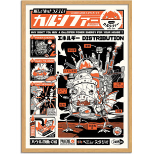 Affiche - Calcifer - Paiheme Studio