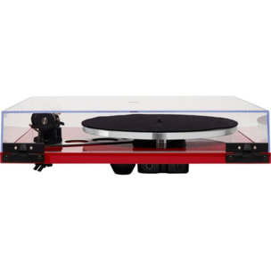 Platine vinyle REGA Planar 3 avec EXACT rouge brillant