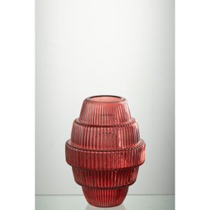 J-Line vase Max - verre - rouge - small