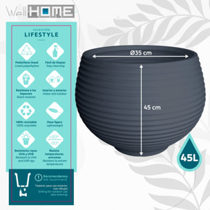 Maceta "zafira" ghisa