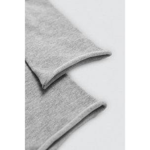 Confezione da 3 calzini alti in bambù senza risvolto in colori neutri