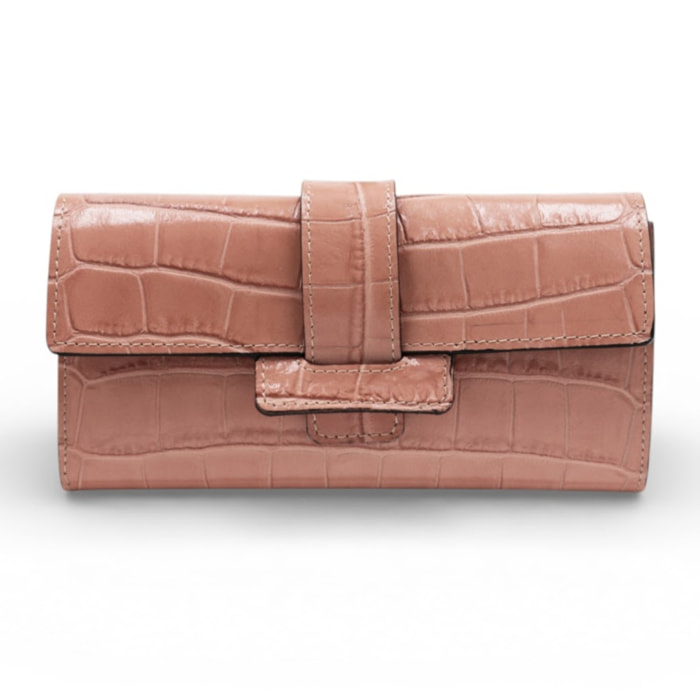 Portafoglio Cheval Firenze Dean Croc Rosa