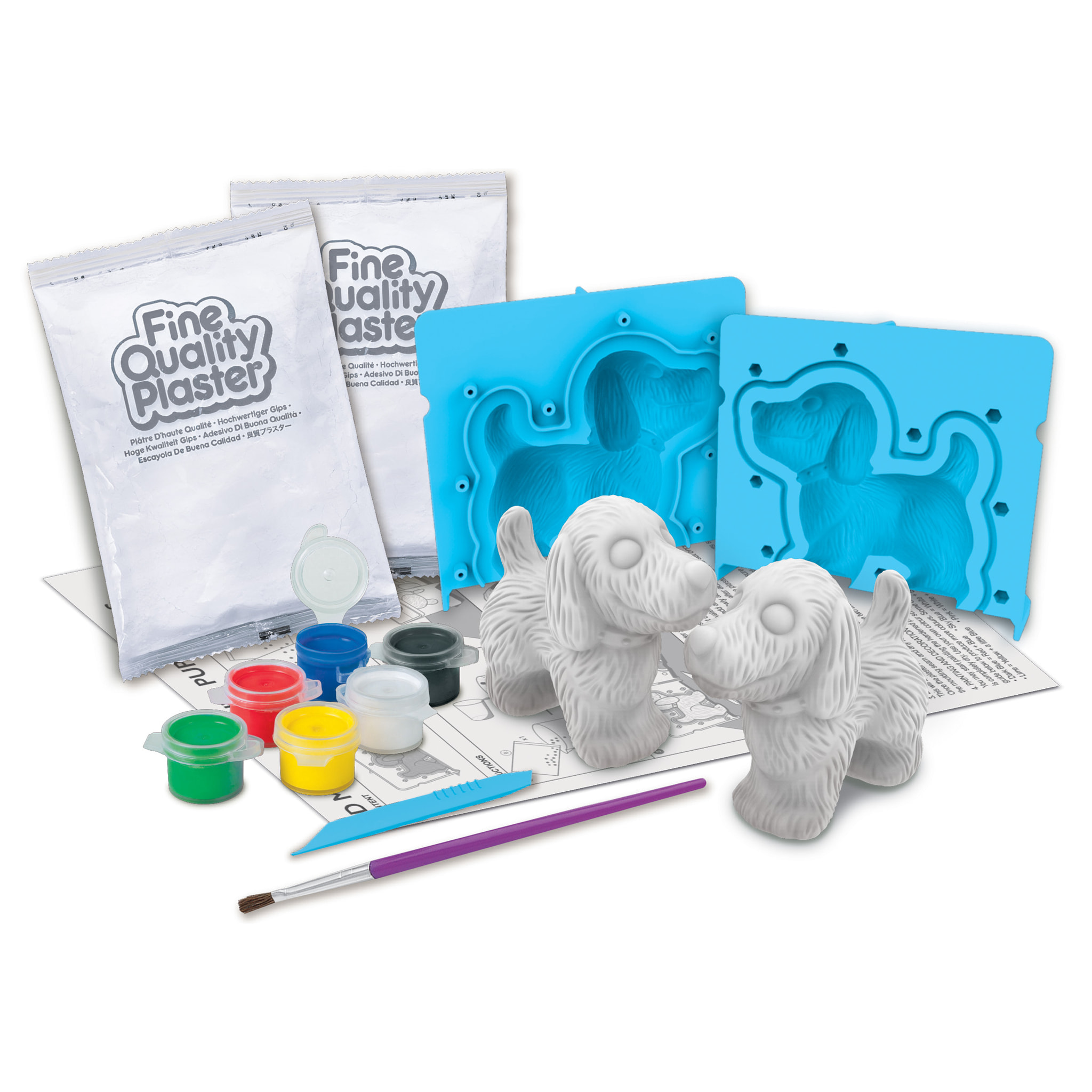 Modella & Dipingi - Cuccioli 3D