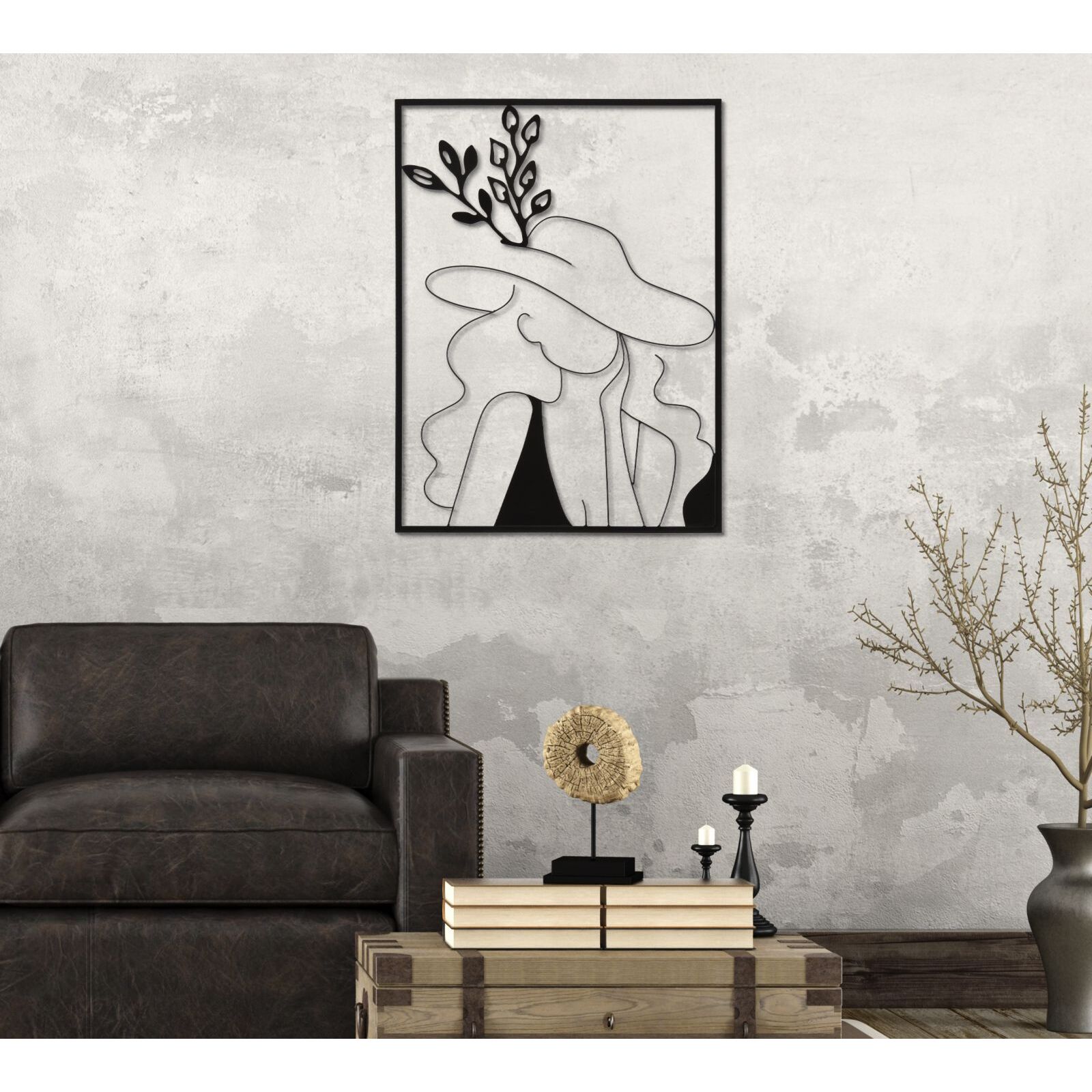 PANNELLO IN FERRO ELEGANT -A- CM 60X1X80