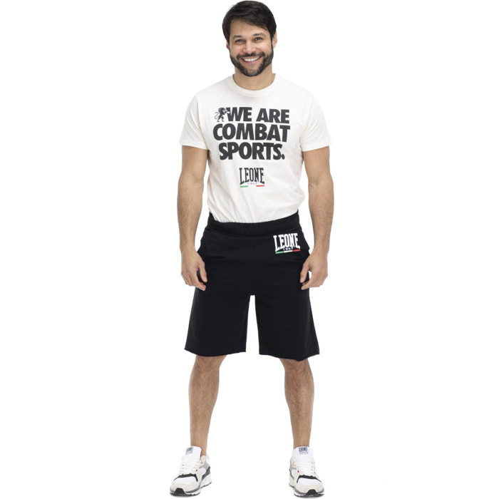 Completo set da uomo composto da t-shirt e pantaloncini Leone Basic