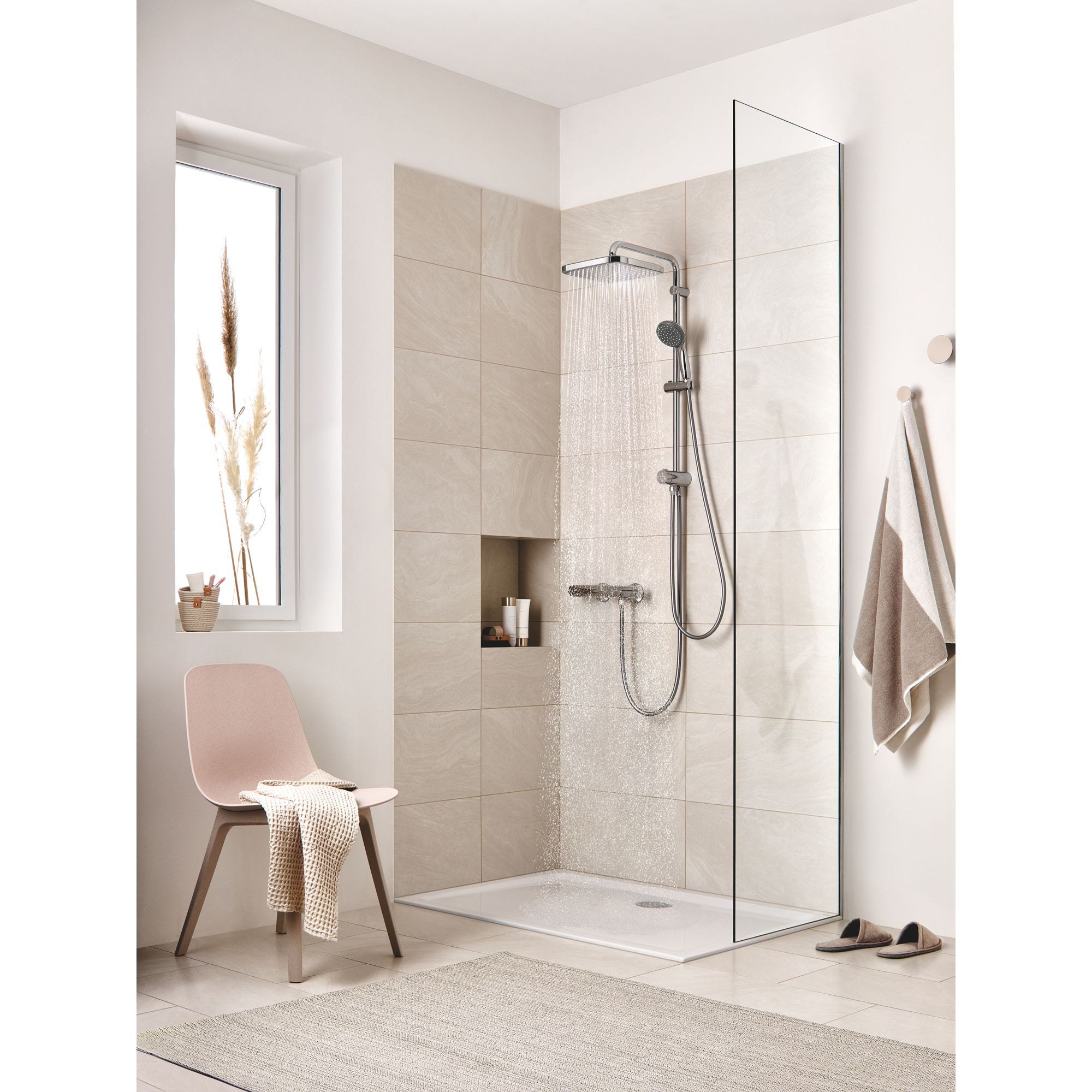 GROHE Precision Trend Mitigeur thermostatique Douche Chromé