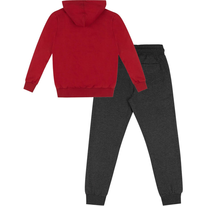 Chándal de invierno infantil con capucha y cremallera 'Italia'