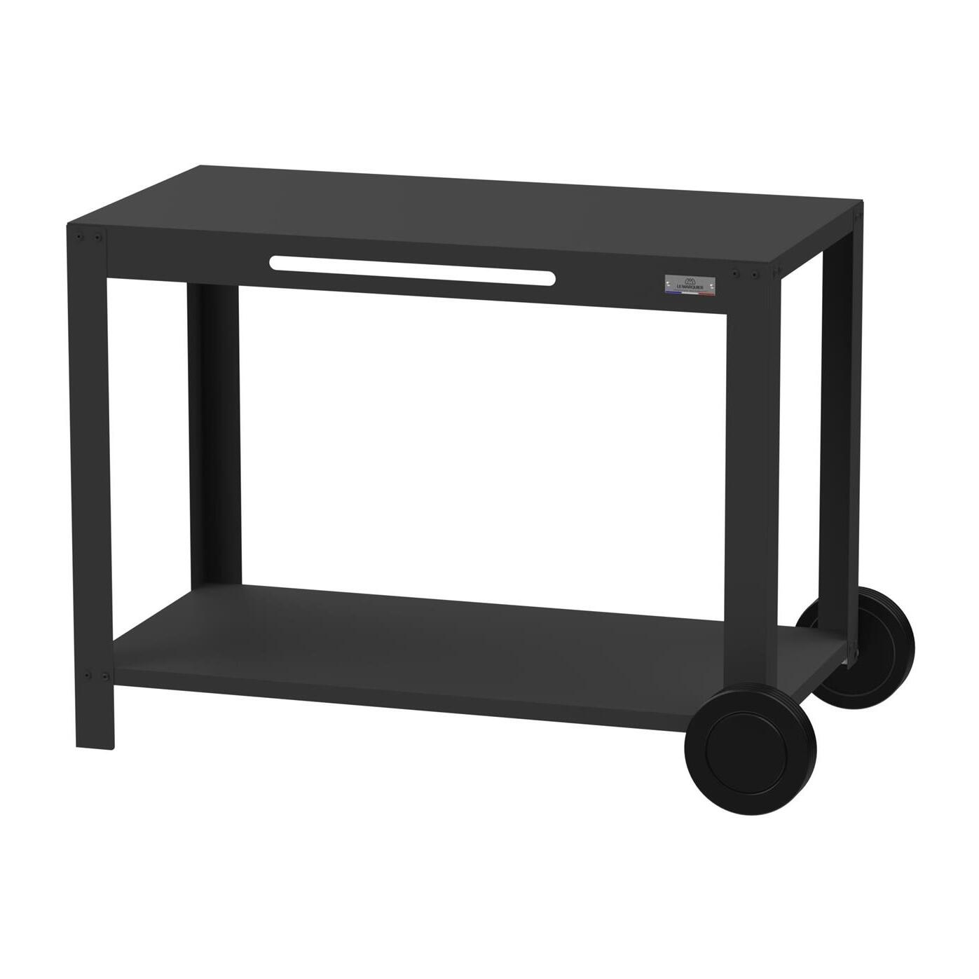 TABLE DESSERTE 110 XL NOIRE - LE MARQUIER