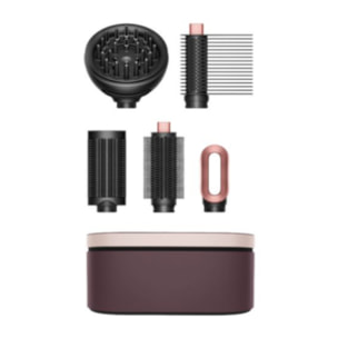 Multi-styler asciugacapelli Dyson Airwrap i.d.™ connesso con diffusore (Jasper plum) | Nuovo