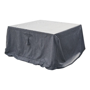 Housse de protection "Hambo" pour table carrée S 105x105x80cm en polyester