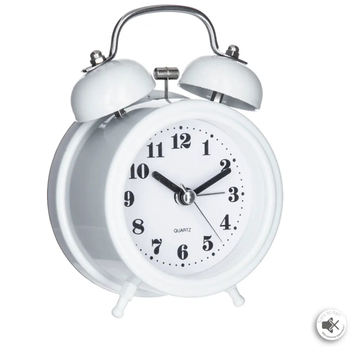 Réveil métal H12cm