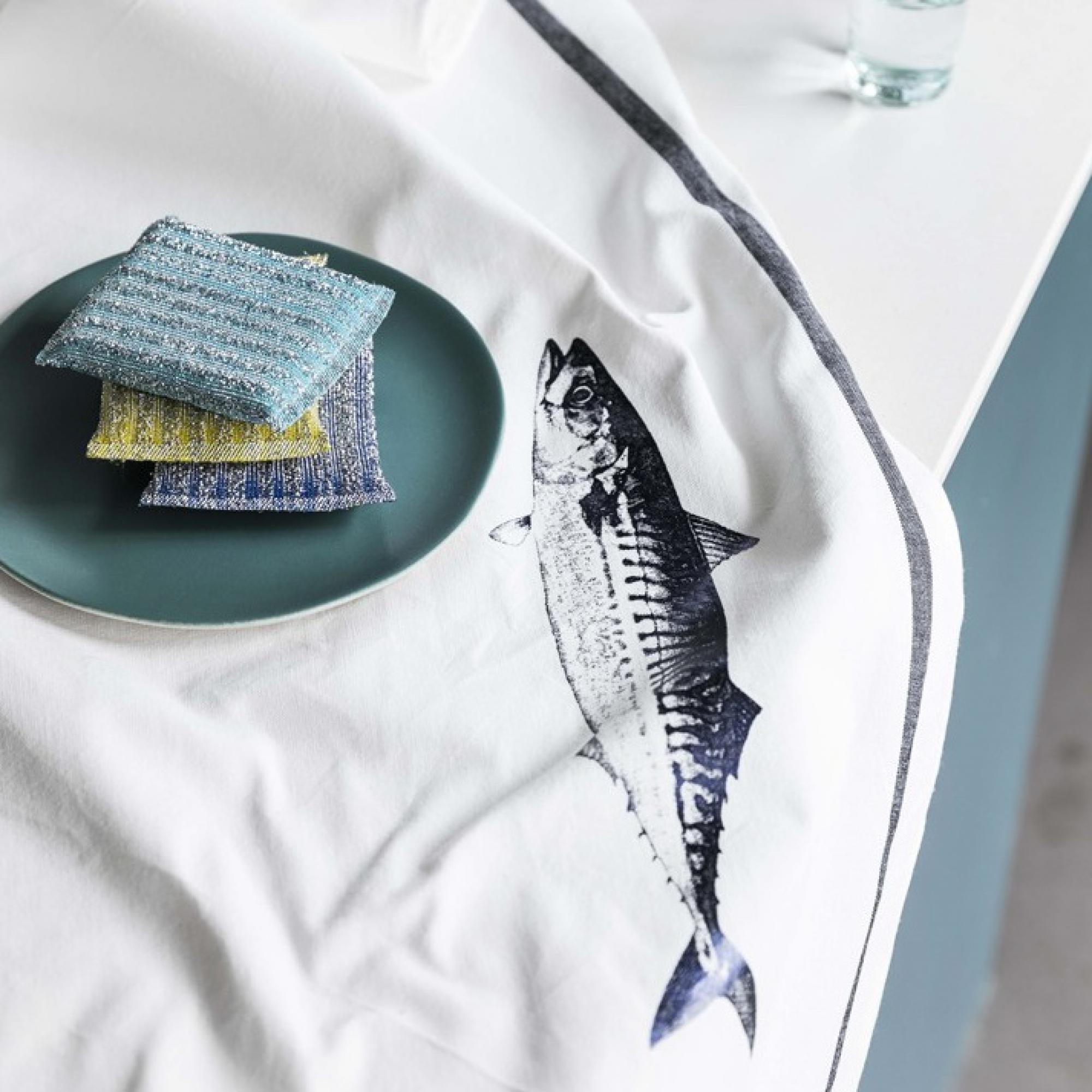 Torchon Maquereau Bright Blue