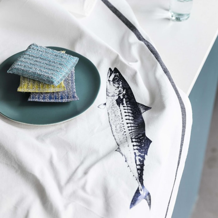 Torchon Maquereau Bright Blue