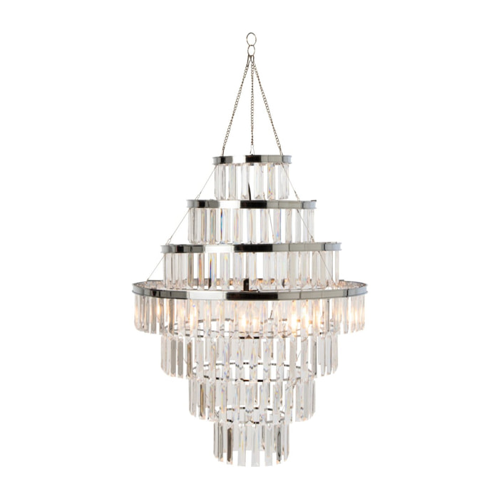 J-Line abat-jour lustre moderne - acrylique - transparent - small