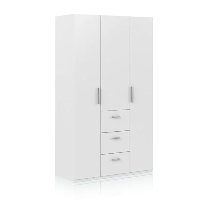 Armario Lexor 3 puertas Blanco Brillo