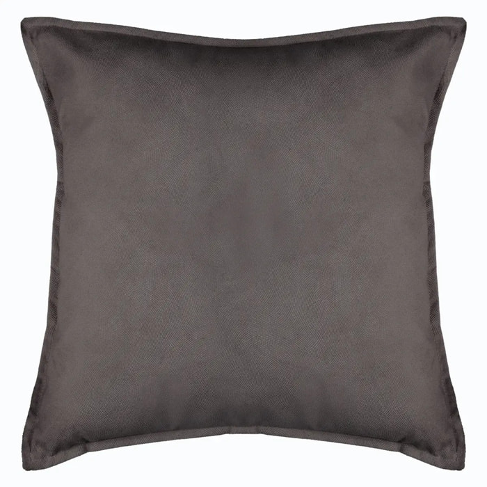 Coussin "Lilou" - gris anthracite 55x55 cm