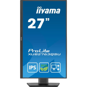 Ecran PC IIYAMA PROLITE XUB2763QSU-B1 27'' Plat IPS