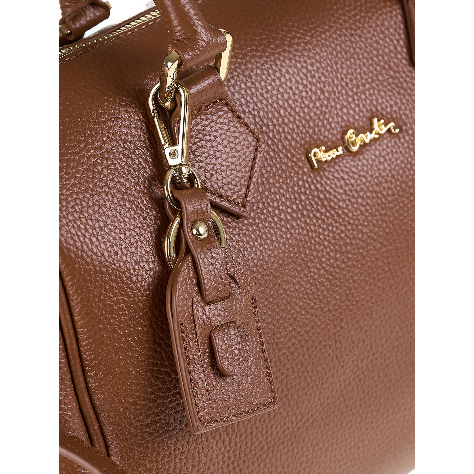 Borsa a bauletto da donna Made in Italy - Modello Arcadia - 100% pelle - 30.0 x 21.0 x 13.0 cm