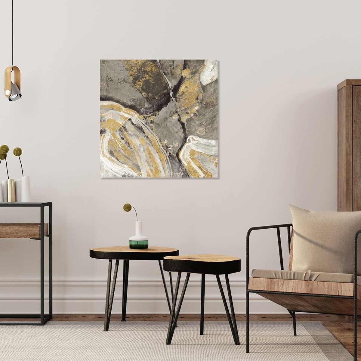 Tableau Rivière d'or Tableau alu Dibond