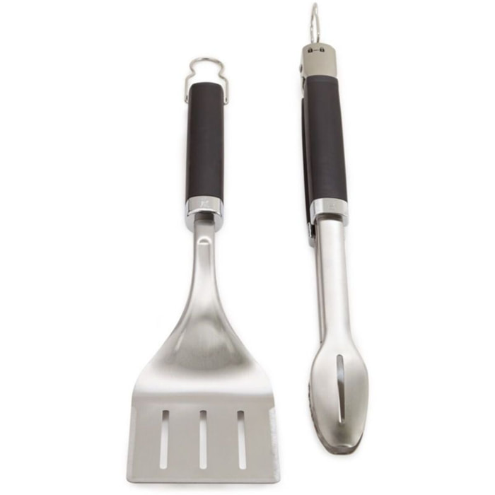 Ustensile barbecue WEBER pince et spatule