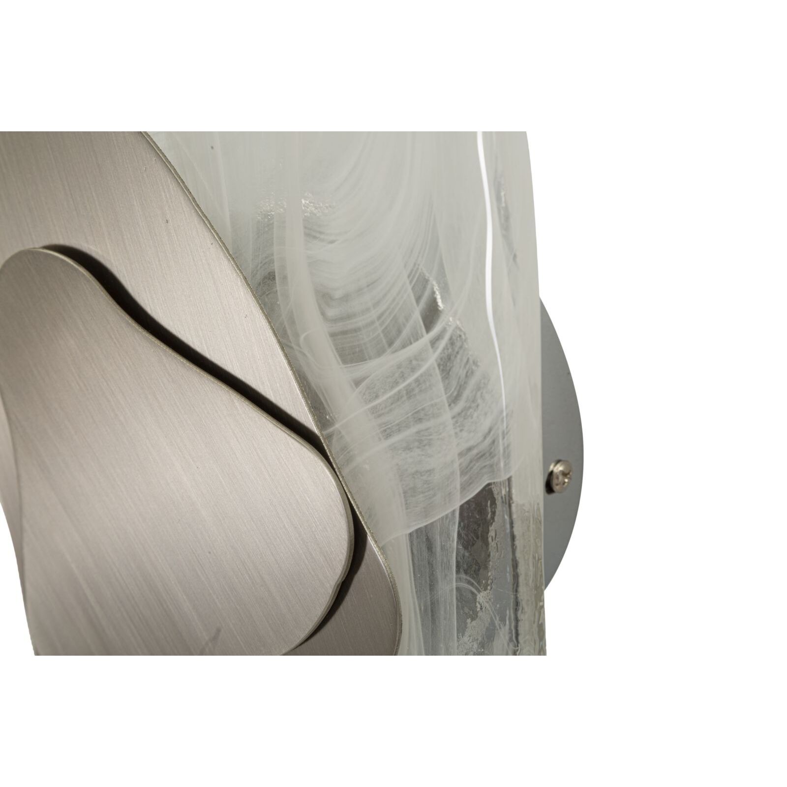 LAMPADA DA MURO OCEAN SILVER CM 21X8X31