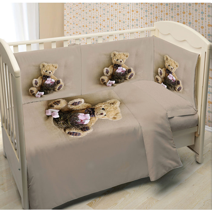 Set 5 pezzi lettino IPERSAN Funny Bear