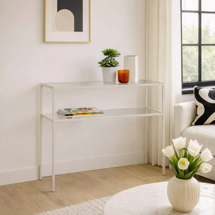 Console Loft 85x30cm beige Kare Design