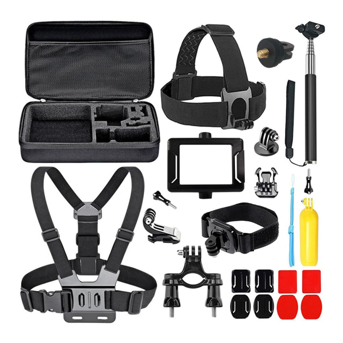 PRIXTON Accesorios Action Camera KIT610