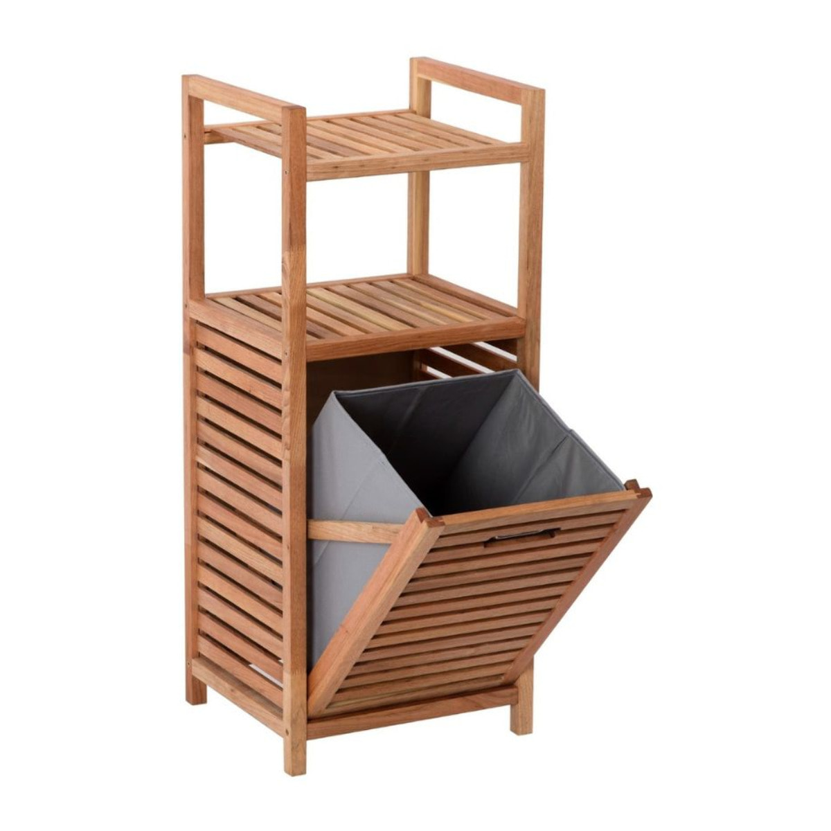 Panier à linge Naturel Home 35,5x95x39,5 cm, bois  (HOMEKOS2)