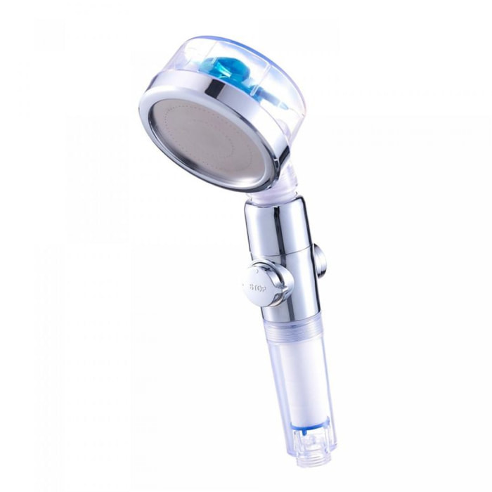 Douchette à haute pression et turbocompresseur filtrant bleu Herzberg HG8086-BLU