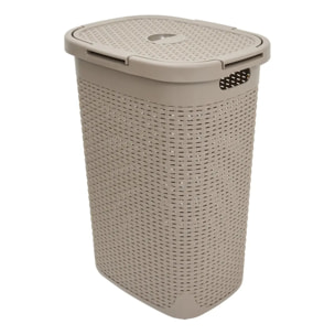 Corbeille Rattan 60L lin