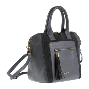 Borsa a mano da donna Made in Italy - Modello Silvana Pro - 100% pelle - 40.0 x 26.0 x 17.0 cm