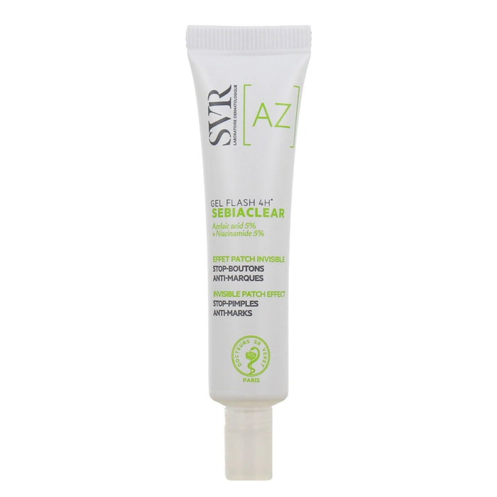 Sebiaclear - Gel Flash 4H Stop Boutons Effet Patch Invisible