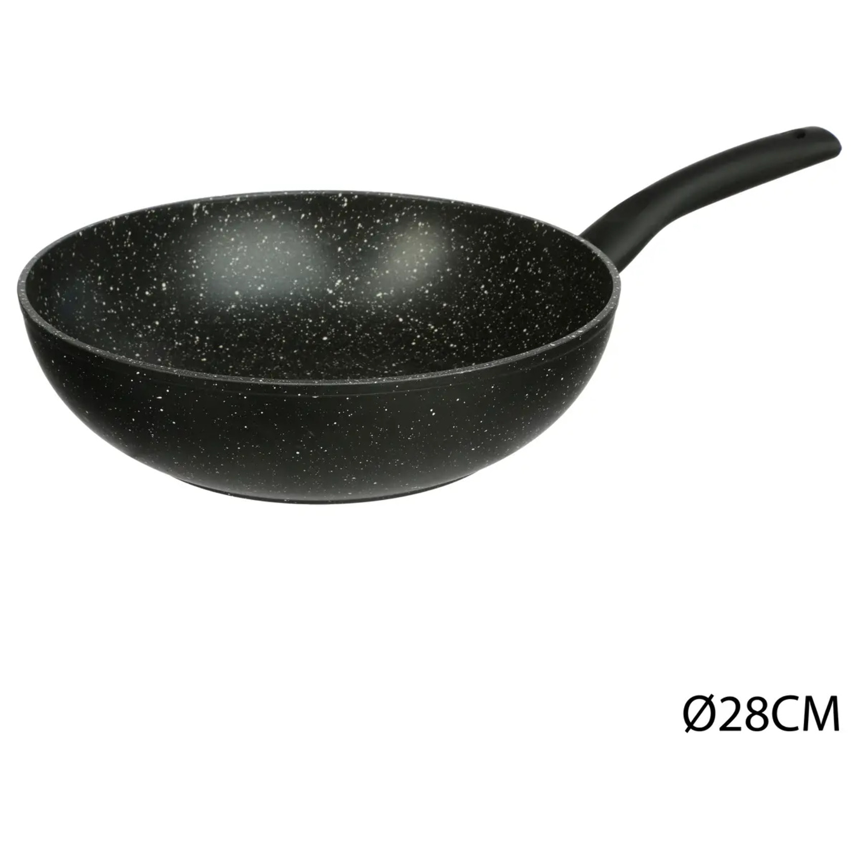 Wok aluminium forgé 28 cm Caractère