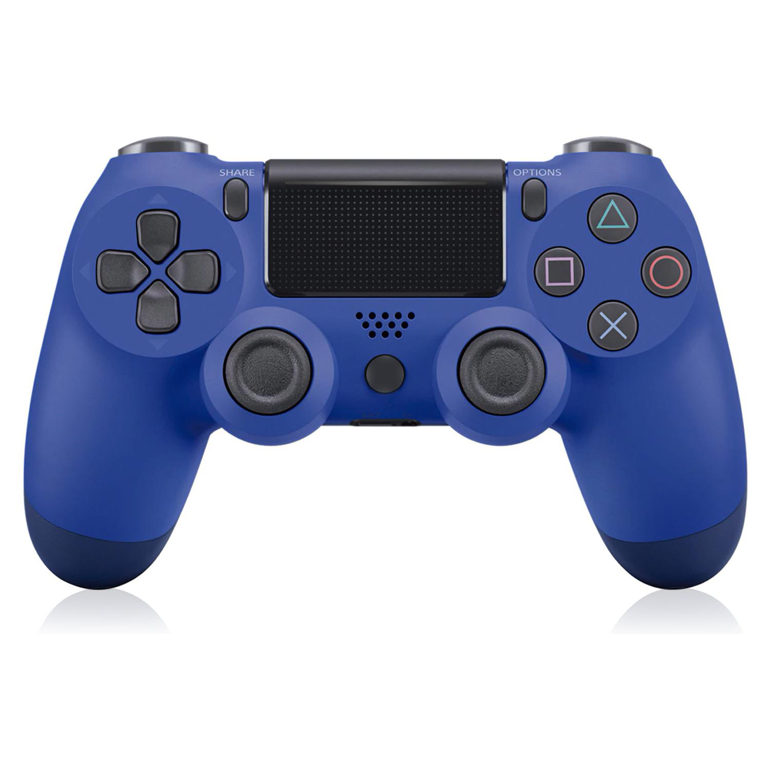 Mando inalámbrico con vibración compatible con PS4. Funciones completas.