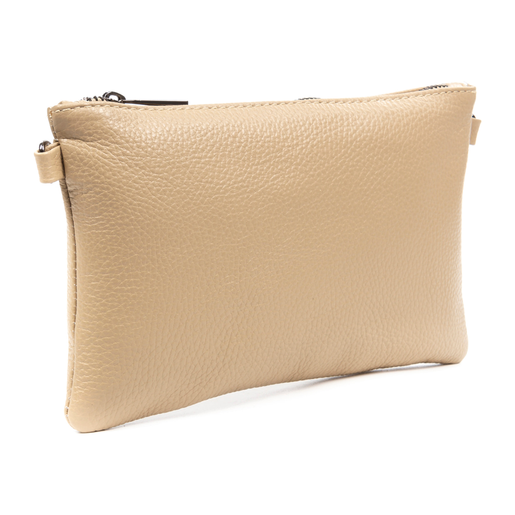 Albenga Borsa a tracolla da donna in vera pelle finitura dollaro