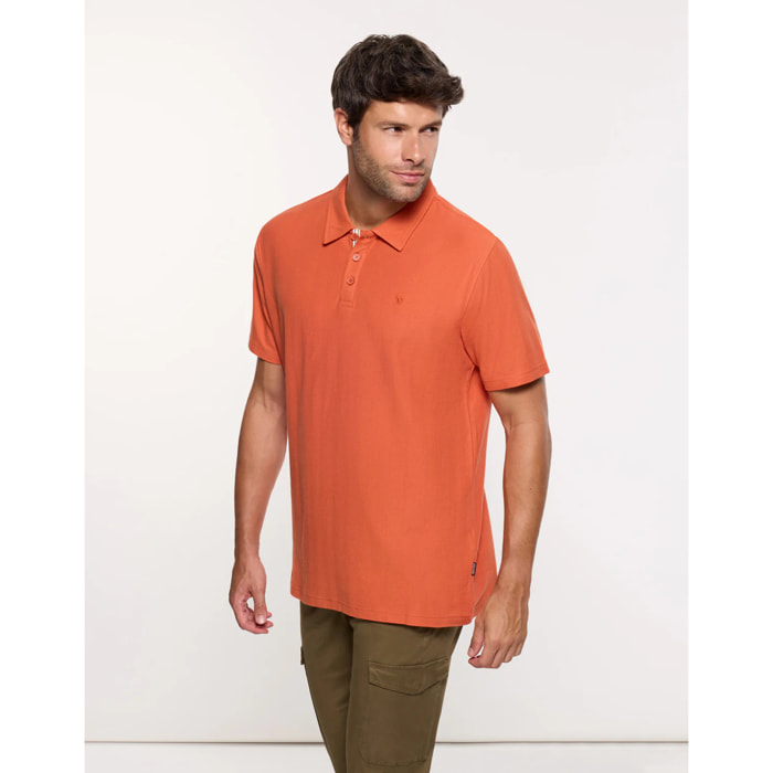 Polo Manga Corta Naranja - Biebu