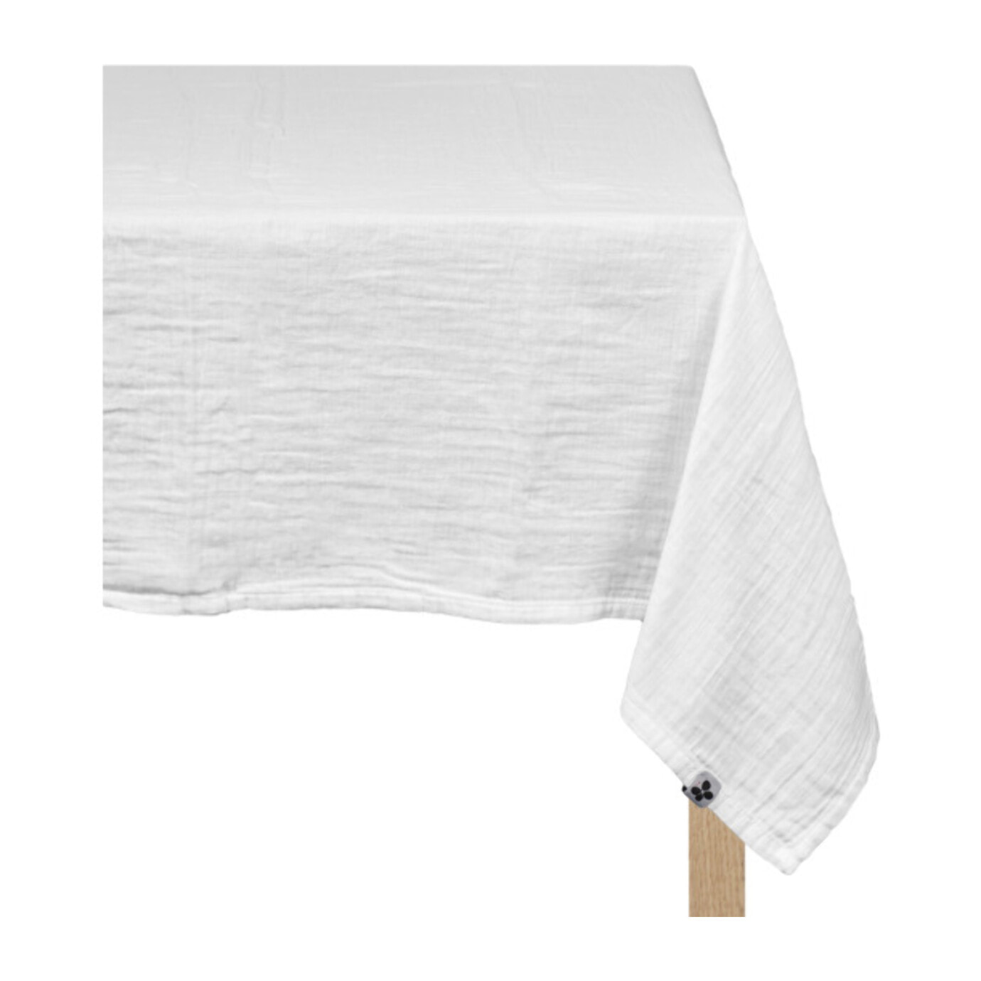 Nappe 150 x 250 cm double gaze de coton gaufrée - 9 coloris - GAIA