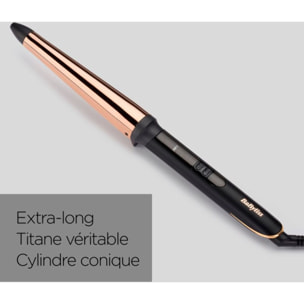 Fer à boucler BABYLISS C458E Salon Brilliance Conical